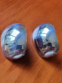 Silver earrings