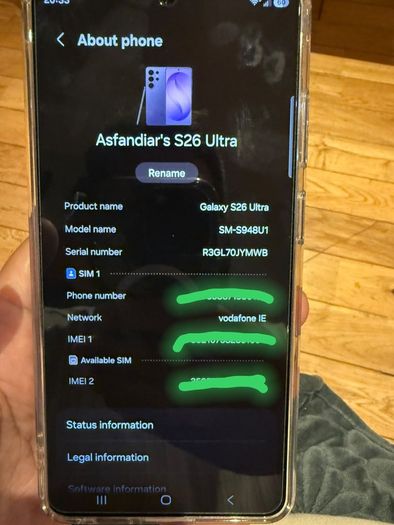 Samsung Galaxy S26 Ultra 512gb