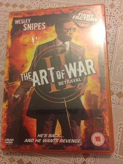 The Art of War II: Betrayal DVD.
