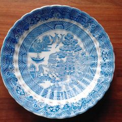 Blairs China Blue Willow Fine China Side Plate