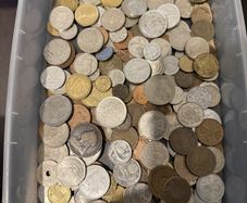Job Lot Of World Coins - 1KG
