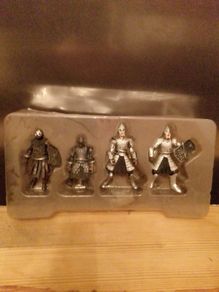 4 Figures From Lord of the Rings Pelennor Fields Deluxe Set