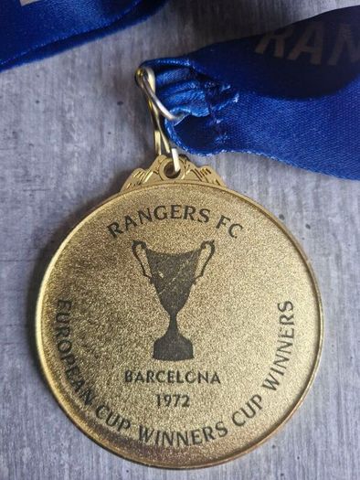European Cup Winners Cup Medal 1972