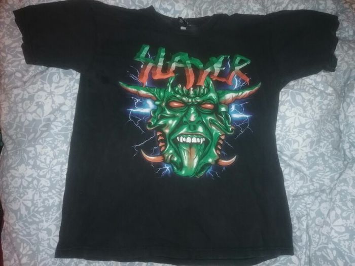 T-shirt Slayer Heavy Metal - 100% Coton Gildan - Taille Au Choix (XL, 2XL...) - Création Artisanale