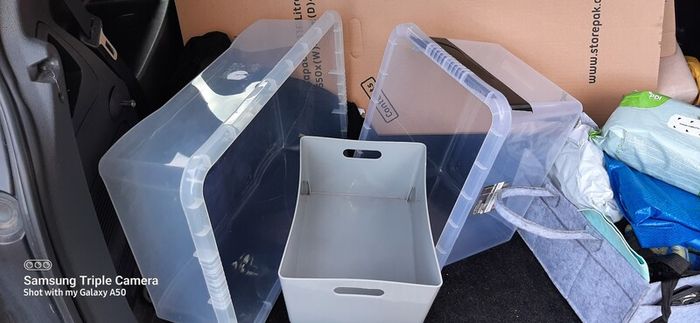 storage boxes