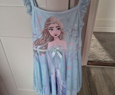 girls frozen sparkle dress