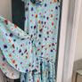 NATASHA ZINKO blue floral ruffle midi Sz 12 UK - Bnwt - Rrp 651 Sterling Image 4