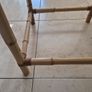 Vintage Bamboo and cane Bedside locker Image 6