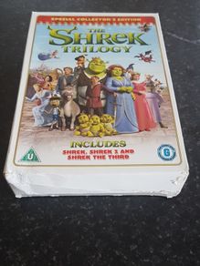 The Shrek Triology DVDs