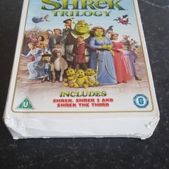 The Shrek Triology DVDs