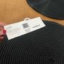 Black round easy clean placemats Image 4