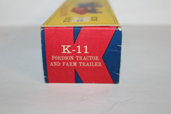 Rare Matchbox Lesney Fordson Tractor & Tipping Trailer Vintage Boxed