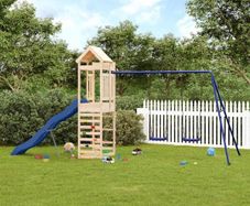 Outdoor Playset Solid Wood Pine