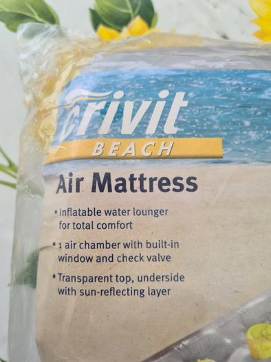 Air mattress beach pool  178 x 65 x 19 cm