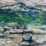 Sleeping Vessels at Murrisk, Low Tide (2024) Image 3