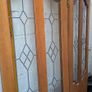 double interior doors with glass panels Image 2