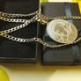 Silver St Padre PIO Blessed Pendant Image 3