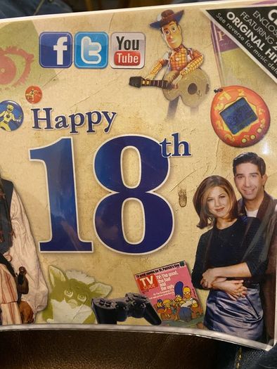 18th birthday Cd