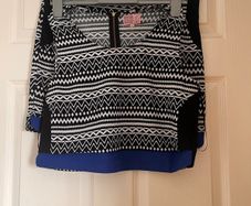 Top and skirt 2 piece set