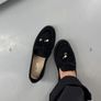 Black suede loafers Image 8