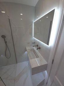 sink made by tiles