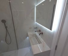 sink made by tiles