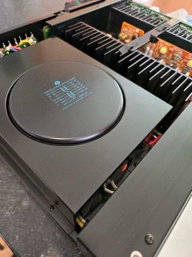 Jvc A-x9 Hi-end Power Amplifier New Capacitors Only One In Europe