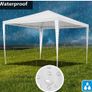 3 x 3 m Gazebo Waterproof Stable High Quality Garden Gazebo Without Side Panels Wedding Marquee UV Protection for Market Camping Weddings Festival Image 2