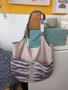Brand new handmade fabric bag