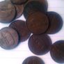 Irish Half Pennies. Various Dates. Image 3