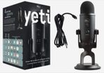 Yeti Microphone - Blue Yeti USB Mic (Black)