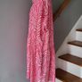 Dunnes pink & white summer dress, Size 20 Image 3