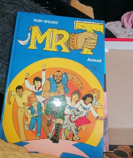 Vintage ..2. Mr. T..books