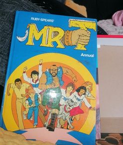 Vintage ..2. Mr. T..books