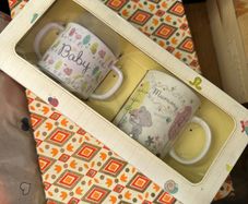 Baby and Mommy mug set