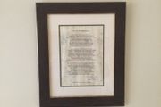 Art - Printed Poem ( Paul Barnes)
