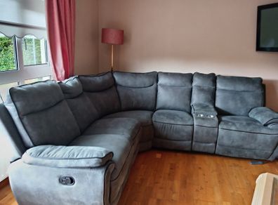 L shape couch
