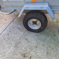 small tipping car trailer