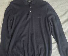 Hugo Boss long sleeve polo new