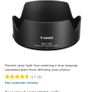 Canon Lens Hood and UV filter Set Image 6
