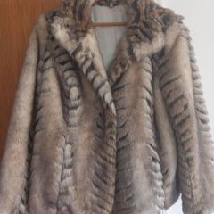 Faux Fur Vintage Stlye Jacket