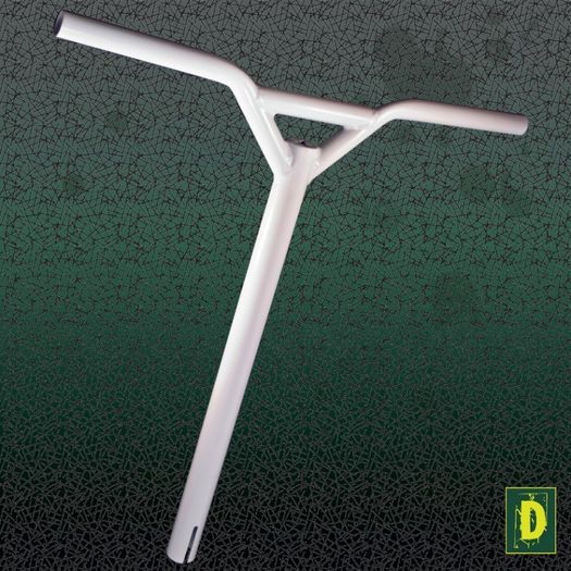 Damaged CroMo Yeh Yeh Style Bars White