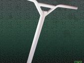 Damaged CroMo Yeh Yeh Style Bars White