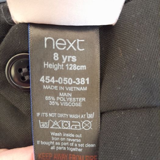 Black Next Communion suit, age 8