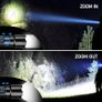 FREE SHIPPING LED Torch, 20000 Lumens Super Bright Torches Led - Adjustable Focus, 5000 mAh, IP67 Waterproof, Powerful Long Lasting Handheld Flashlight for Power Cuts, Camping, Hiking, Emergency Image 6