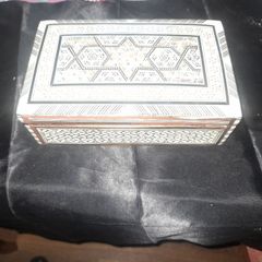 A Beautiful Old Inlaid Jewellery Box