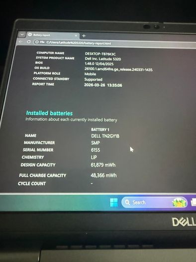 Dell Latitude 5320 Laptop i5/8GB/256SSD/FHD Touch