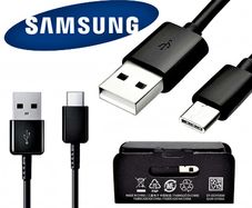 Brand New || Samsung Galaxy S8 S9 S10 S20 (USB-C) Fast Charger USB Cable || 1M Black or White Cable