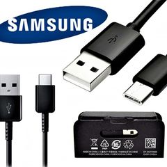 Brand New || Samsung Galaxy S8 S9 S10 S20 (USB-C) Fast Charger USB Cable || 1M Black or White Cable