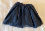 Girls gorgeous navy tulle tutu skirt H&M 6 7 8